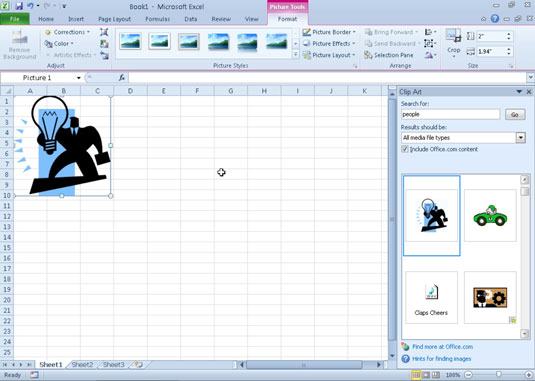 insert clipart excel - photo #44