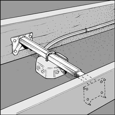 ... Hanger Bar And Ceiling Box on Ceiling Fan Wiring For Dummies