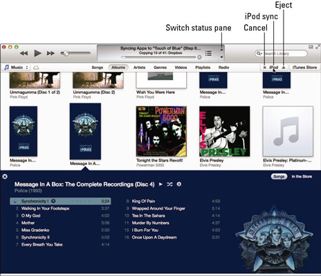 how to sync my new ipod to my old itunes