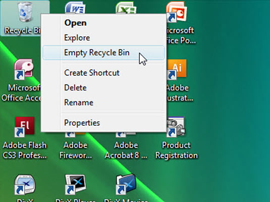 How Do I Find The Recycle Bin In Windows Vista