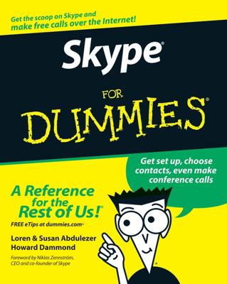 Skype For Dummies book cover