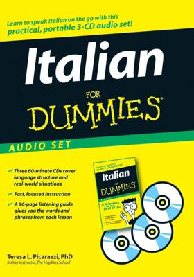 Italian For Dummies Audio Set book cover