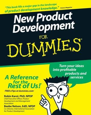 New Product Development For Dummies book cover