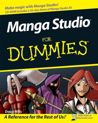 Manga Studio For Dummies book cover