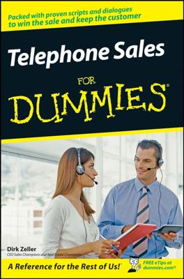 Telephone Sales For Dummies book cover