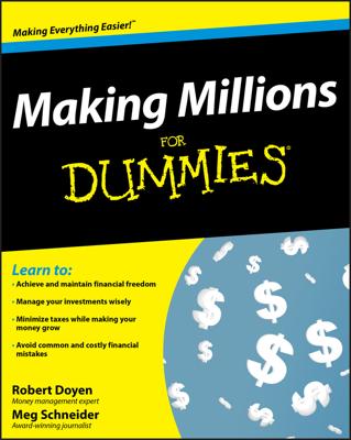 Making Millions For Dummies book cover