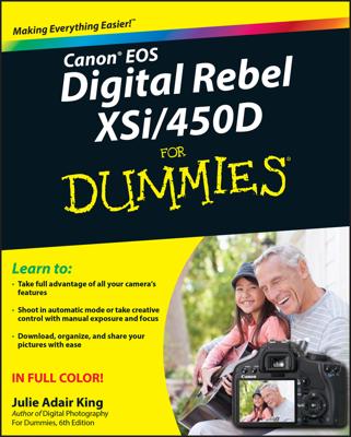 Canon EOS Digital Rebel XSi/450D For Dummies book cover