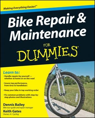 Bike Repair and Maintenance For Dummies book cover