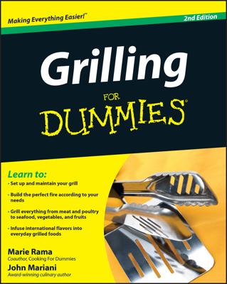 Grilling For Dummies book cover