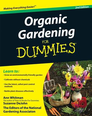 Organic Gardening For Dummies book cover