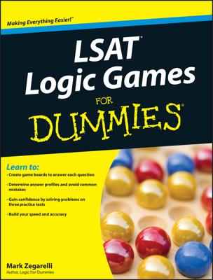 LSAT Logic Games For Dummies book cover
