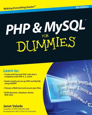 PHP and MySQL For Dummies book cover