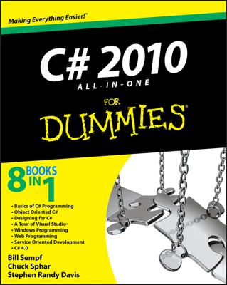 C# 2010 All-in-One For Dummies book cover