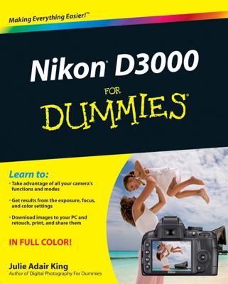 Nikon D3000 For Dummies book cover