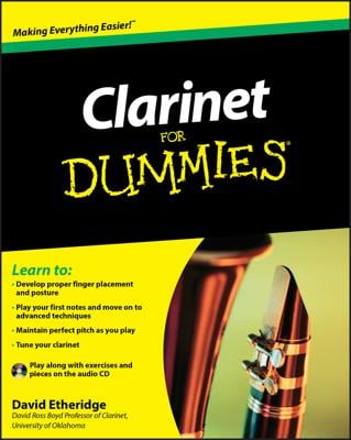 Clarinet For Dummies book cover