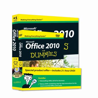 Office 2010 For Dummies, Book + DVD Bundle book cover