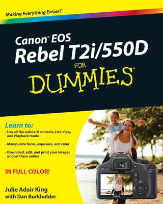 Canon EOS Rebel T2i / 550D For Dummies book cover