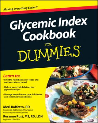 Glycemic Index Cookbook For Dummies book cover