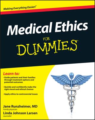 Medical Ethics For Dummies book cover