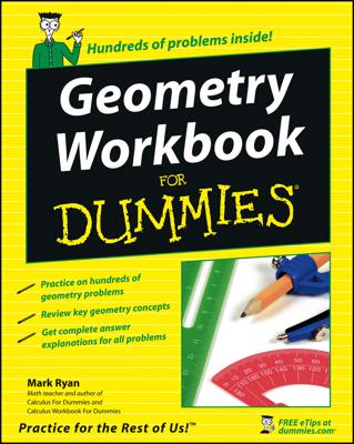 Geometry Workbook For Dummies book cover