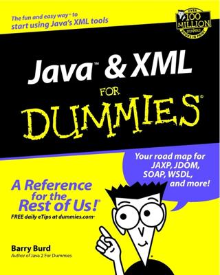 Java and XML For Dummies book cover