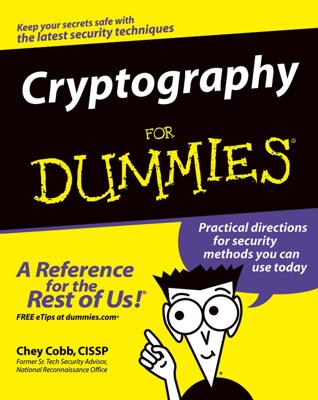 Cryptography For Dummies book cover