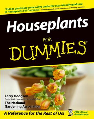 Houseplants For Dummies book cover