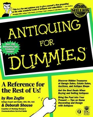 Antiquing For Dummies book cover