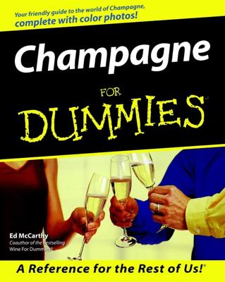 Champagne For Dummies book cover