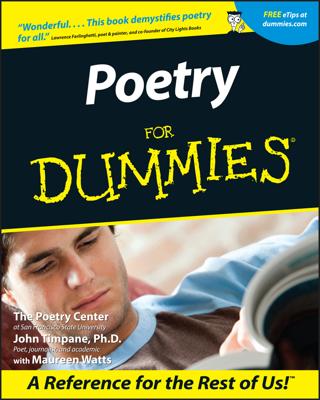 Poetry For Dummies book cover