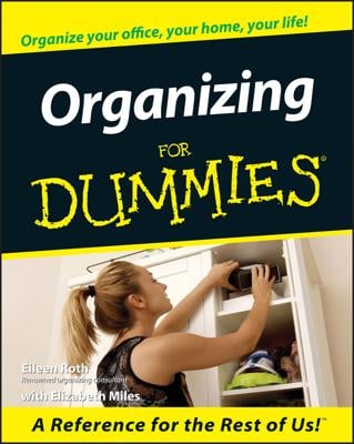 Organizing For Dummies book cover