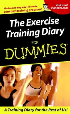 The Exercise Training Diary For Dummies book cover