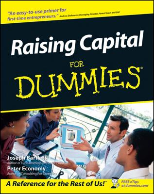 Raising Capital For Dummies book cover