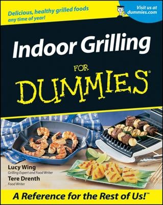 Indoor Grilling For Dummies book cover