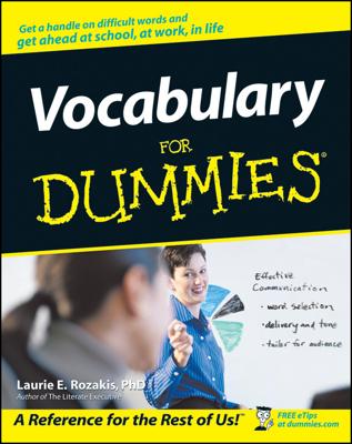 Vocabulary For Dummies book cover