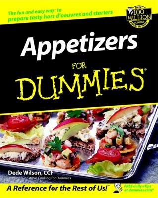 Appetizers For Dummies book cover