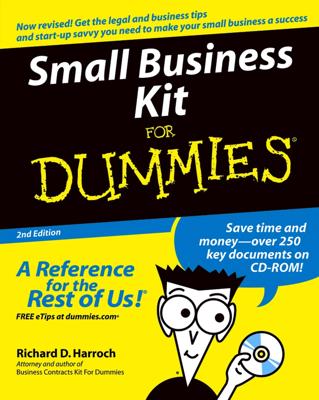 Small Business Kit For Dummies book cover