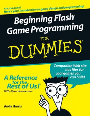Beginning Flash Game Programming For Dummies book cover