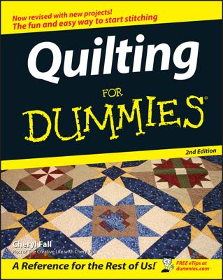 Quilting For Dummies book cover