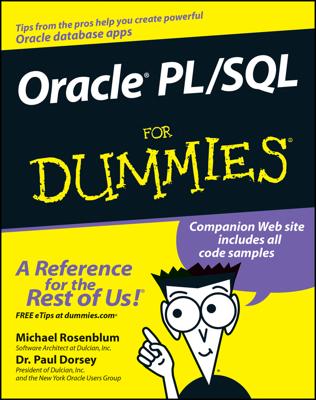 Oracle PL / SQL For Dummies book cover