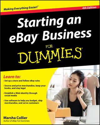 Starting an eBay Business For Dummies book cover