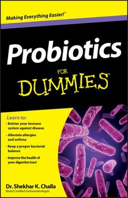 Probiotics For Dummies book cover