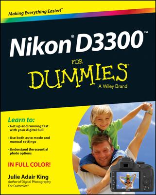 Nikon D3300 For Dummies book cover
