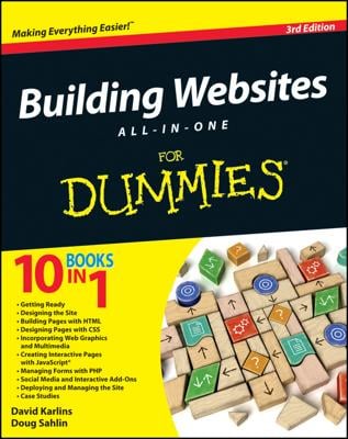 Building Websites All-in-One For Dummies book cover