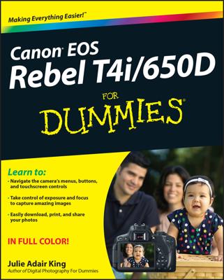 Canon EOS Rebel T4i/650D For Dummies book cover