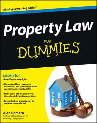 Property Law For Dummies book cover