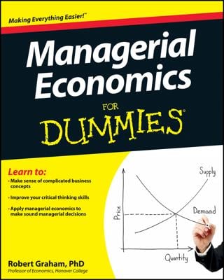 Managerial Economics For Dummies book cover