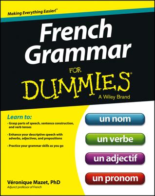 French Grammar For Dummies book cover