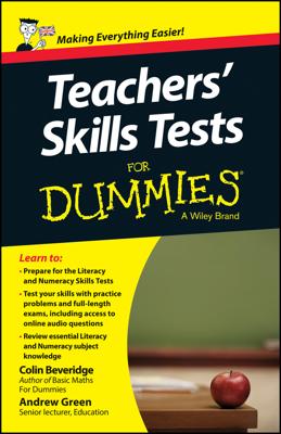 Teacher's Skills Tests For Dummies book cover