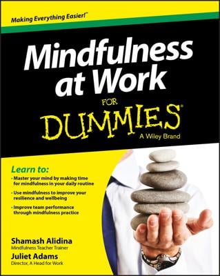 Mindfulness at Work For Dummies book cover